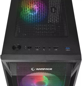 Obudowa Rampage Shiva RGB czarna 6