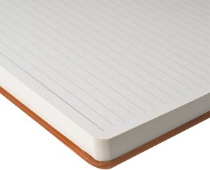 Sakura Ruled Hard Cover Notebook 13x21 cm Amber 2