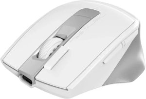 A4tech FB45CS Air2 FStyler, bezdrátová tichá kancelářská myš, BT+2,4GHz, bílá 2