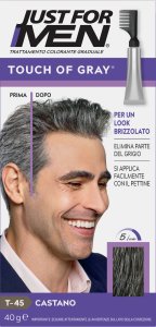 Just For Man Szampon koloryzujący do włosów Dark Brown (T45) 2