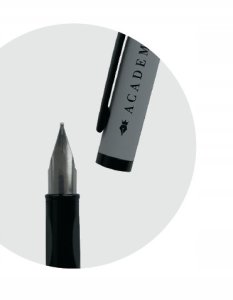 Zestaw pióro wieczne + długopis w etui Academy mix 3