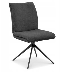 Krzesło obrotowe Camila szenilowe c. szare do kuchni jadalni salonu 4