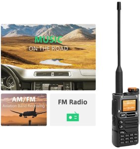 Krótkofalówka HamRadioShop QUANSHENG UV-K6 + egzaminator 5