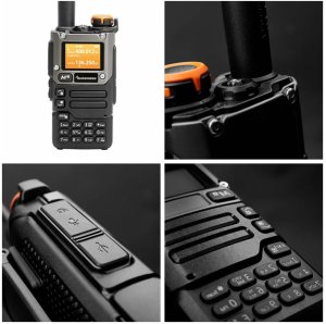 Krótkofalówka HamRadioShop QUANSHENG UV-K6 + egzaminator 10