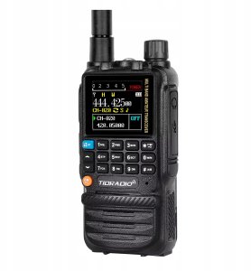 TIDRadio H3 PLUS 5W radiotelefon z BlueTooth z odbiornikiem na 8 pasm w tym AirBand 7