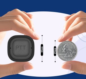 Bezprzewodowe PTT z mikrofonem i programatorem TIDRadio TD-PTT 4