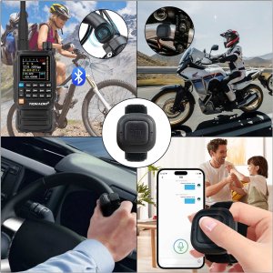 Bezprzewodowe PTT z mikrofonem i programatorem TIDRadio TD-PTT 5