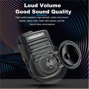 Zestaw: TIDRadio H3 PLUS 5W + Mikrofonogłośnik bezprzewodowy TIDRadio TD-LYSM01 14