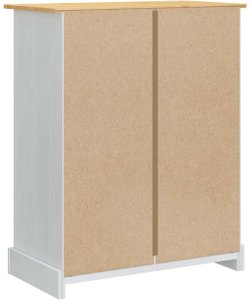 vidaXL Skrzynie do przechowywania z szufladą Biały 92 x 48 x 114 cm 6