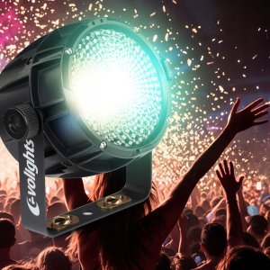 Lampa studyjna Evolights EVOLIGHTS CANDY PAR IP65 reflektor sceniczny oświetlenie 13