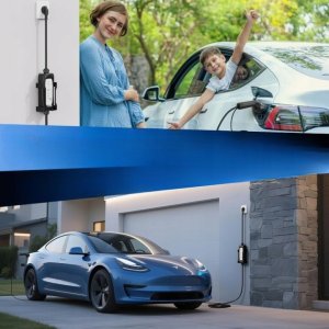 EVIEUN Typ 2 Schuko Ładowarka 3.6kW 7m Regulowany Prąd 6-16A Mobilna 1-faz 3