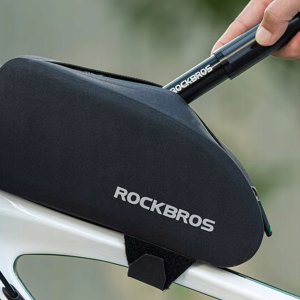 Pompka rowerowa Rockbros 810PCS-HP mini ręczna z wężykiem Presta & Schrader - czarna 8