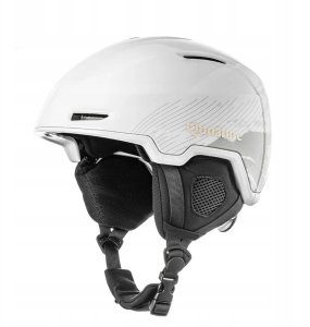 Kask narciarski Qunature 10130003002 z nausznikami snowboard rozmiar M - biały 2