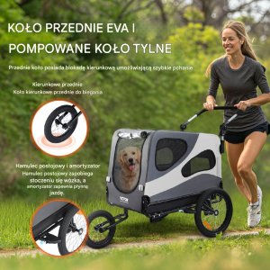 Wózek dla Psa 2-w-1 3