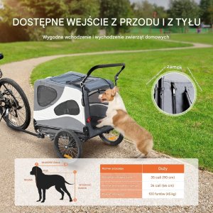 Wózek dla Psa 2-w-1 5