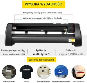 Ploter do Cięcia Winylu z Prasą termotransferową 3