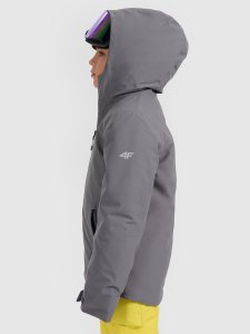 Kurtka narciarska dla chłopca 4F M0820 szara 4FJWAW25TTJAM0820 23S 140cm 6