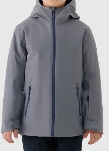 Kurtka narciarska dla chłopca 4F M0820 szara 4FJWAW25TTJAM0820 23S 164cm 5