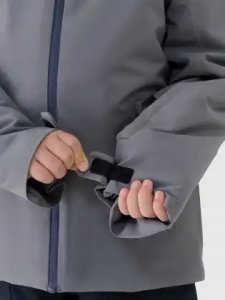 Kurtka narciarska dla chłopca 4F M0820 szara 4FJWAW25TTJAM0820 23S 146cm 3