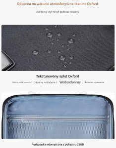 Walizka duża 71cm miękka rozszerzana na kółkach TSA  lekka podróż 4