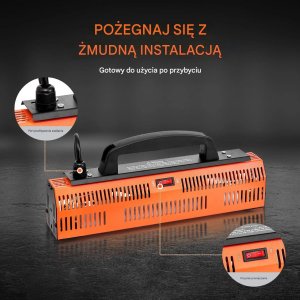 Suszarka do lakieru na podczerwień 1000W ręczna szybkie suszenie lakieru 7