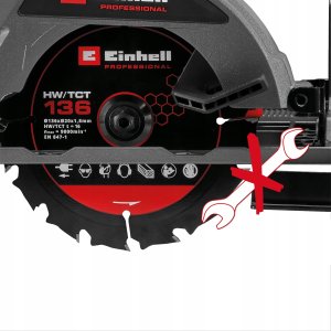 TP-CS 18/136-C LI BL - SOLO PIŁA TARCZOWA AKU 8