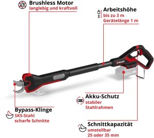 GP-LS 18/35 LI BL-SOLO NOŻYCE DO GAŁĘZI AKU 2