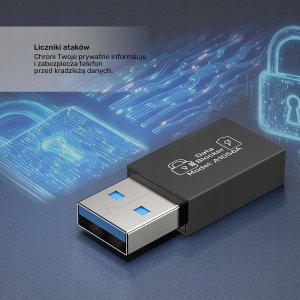 Adapter USB Unitek USB-A - USB-A Czarny  (A1056ABK01) 3