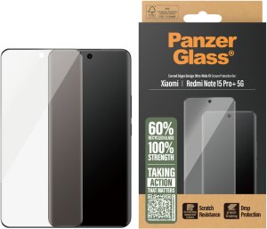 Szkło hartowane PanzerGlass Ultra-Wide   Fit do Xiaomi Redmi Note 15 Pro+ 5G 2