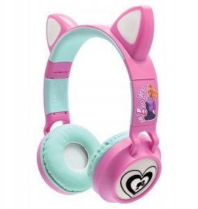 Barbie Cat’s ears shape wireless rechargeable headphones with lights 7
