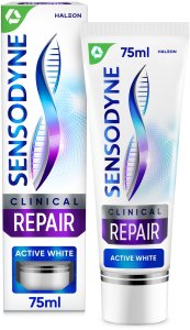 GSK SENSODYNE Pasta CLINICAL ACTIVE WHITE 75ml 2