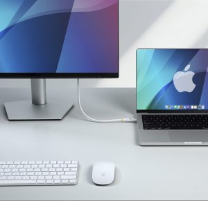 StarTech CC50CM80GUSB4CABLEW kabel USB USB4 Gen 4x2 0,5 m USB C Biały 5