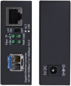 StarTech MCM1110SMLC20 konwerter sieciowy 2000 Mbit/s 1310 nm Pojedynczy Czarny 3