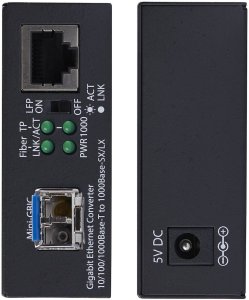 StarTech MCM1110SMLC40 konwerter sieciowy 2000 Mbit/s 1310 nm Pojedynczy Czarny 3