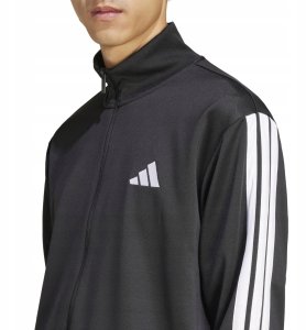 Dres męski adidas Sportswear Basic 3-Stripes French Terry czarny JC5375 XL 3