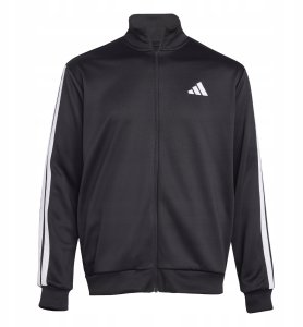 Dres męski adidas Sportswear Basic 3-Stripes French Terry czarny JC5375 XL 5