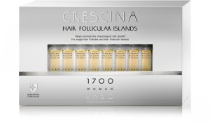 Labo, Crescina Follicular Islands 1700, For Growth Stimulation, Ampoules Treatment Serum, For Scalp, For Women, 20 pcs For Women 2