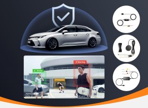 70mai A810 Kamera Samochodowa 4K HDR Karta 128GB Sony Starvis 2 Przód Tył 4