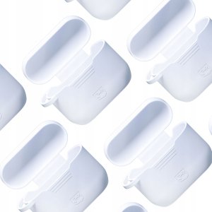 Accessories - Apple AirPods 4 - 3mk Silicone AirPods Case White 13