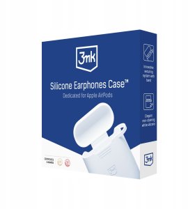 Accessories - Apple AirPods 4 - 3mk Silicone AirPods Case White 4
