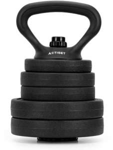 Hantle regulowane 30 kg zestaw obciążeń gryf do treningu siłowego talerze zaciski UNIWERSALNY 24