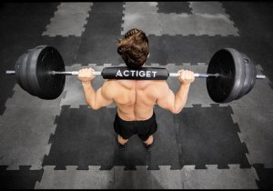 Obciążenie bitumiczne 15 kg 2 szt. talerz kompozytowy 29 mm krążek do sztangi hantli UNIWERSALNY 4