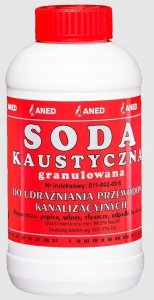 UDRAŻNIACZ KANALIZACJI SODA KAUSTYCZNA 0,3KG. 2