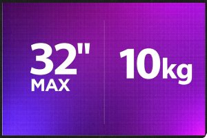 Art UCHWYT DO 1 MONITORA LED/LCD 13-32" UM-115 ART WSPOMAGANIE GAZOWE 2-10kg ECO* 13