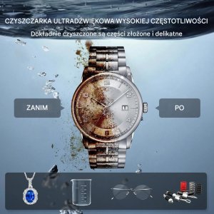 Myjka ultradźwiękowa 30L 600W 40kHz z grzałką i timerem do narzędzi 7