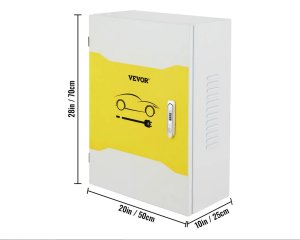 Skrzynka na ładowarkę Tesla 705025 cm IP32 organizer kabli zewnętrzny 2