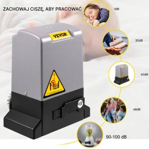 Napęd do bramy przesuwnej 1800kg 5m z pilotami i sterowaniem APP 6