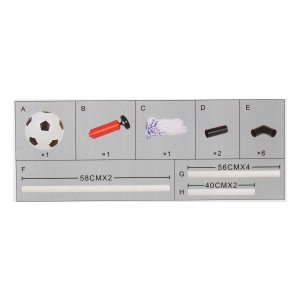 BRAMKA AKC 122CM 59X13X7 MC PUD 30 3