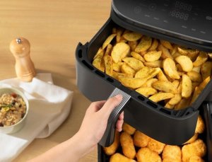 Cosori Air Fryer Frytkownica Beztłuszczowa 10,8L 2 Komory z przepisami 3