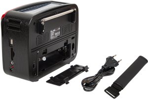 77-556# Radio przenośne analogowe am/fm bt blow ra17 solarne czerwone 90